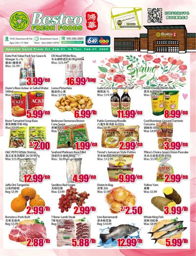 BestCo Food Mart (Ajax) Flyer February 21 to 27