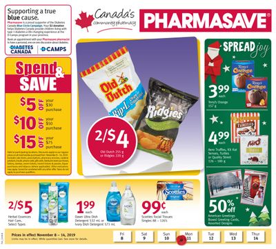 Pharmasave (SK & MB) Flyer November 8 to 14