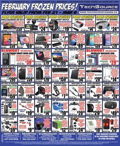 TechSource Flyer February 21 to March 6