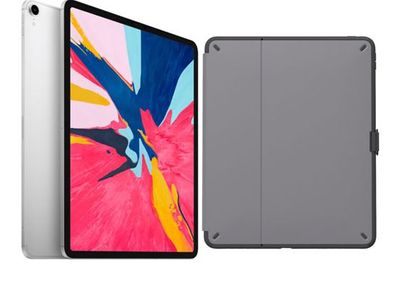 Apple iPad Pro 12.9" 1TB 4G LTE (3rd Gen) with Folio Case & Screen Protector - Silver/Grey For $1329.99 At Best Buy Canada