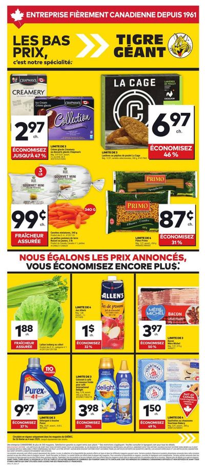 Tigre Géant Flyer February 26 to March 4