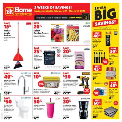 Home Hardware (ON) Flyer February 27 to March 12