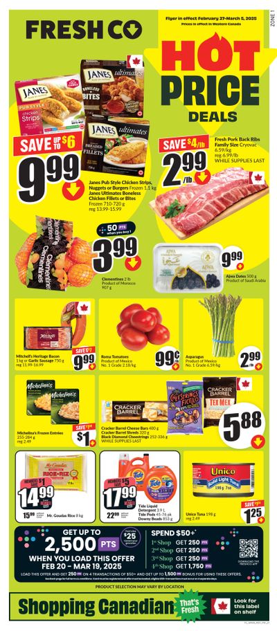 FreshCo (West) Flyer February 27 to March 5