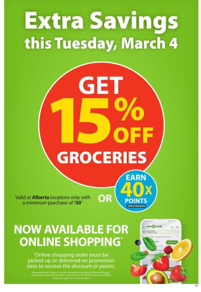 Save On Foods (AB) Flyer February 27 to March 5