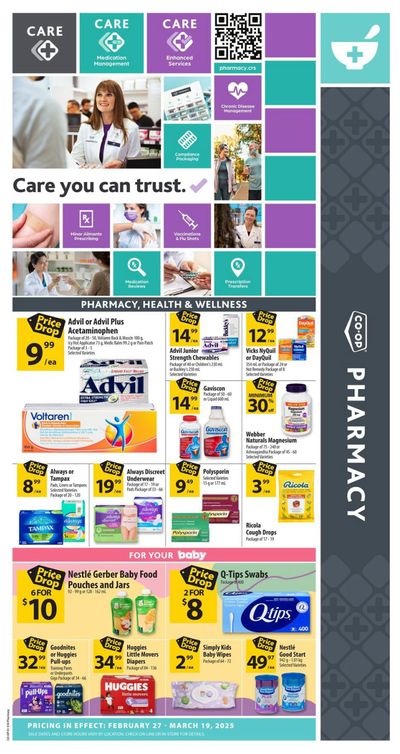 Co-op (West) Pharmacy Flyer February 27 to March 19