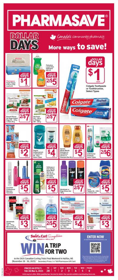 Pharmasave (ON & West) Flyer February 28 to March 6