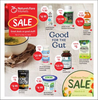 Nature's Fare Markets Flyer February 27 to March 12