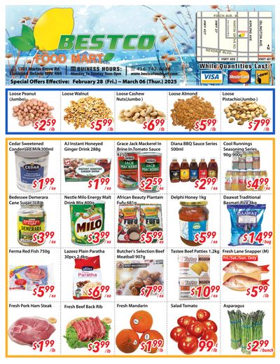 BestCo Food Mart (Etobicoke) Flyer February 28 to March 6