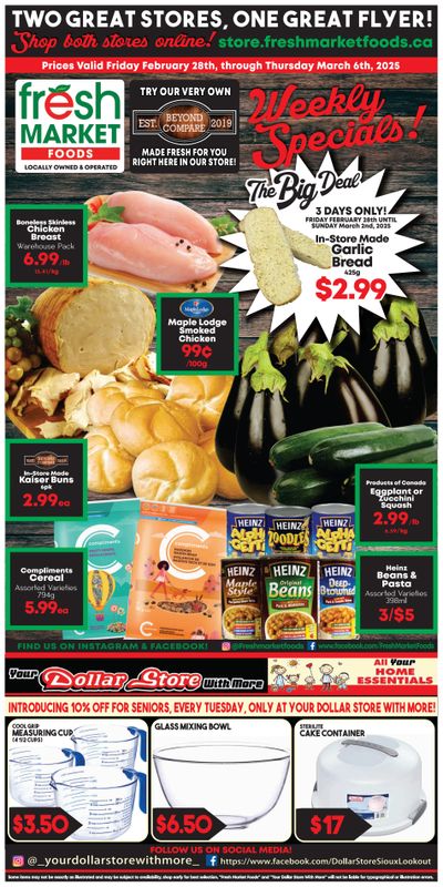 Fresh Market Foods Flyer February 28 to March 6