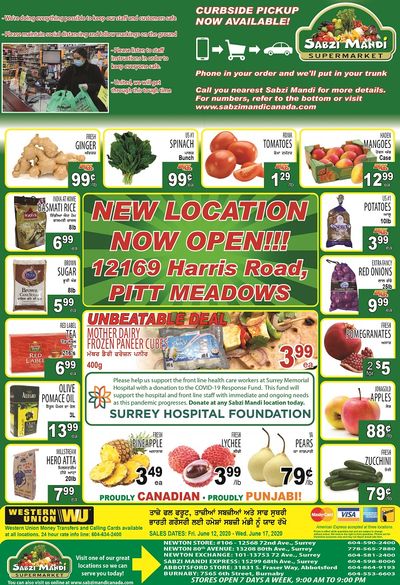 Sabzi Mandi Supermarket Flyer June 12 to 17
