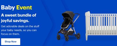 Best Buy Canada Weekly Promotions Baby Event: Save up to 40% on Select Strollers, Car Seats, Carriers & More.