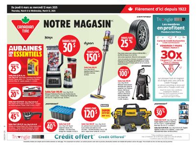 Canadian Tire (QC) Flyer March 6 to 12