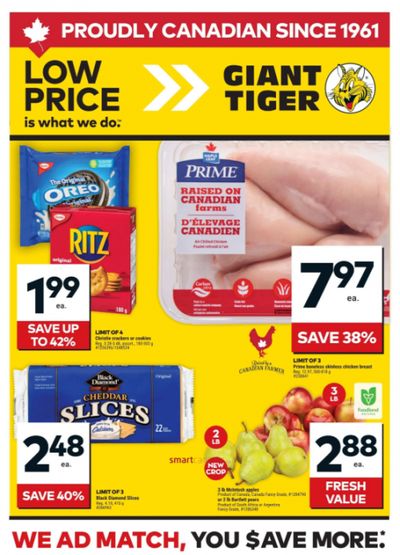 Giant Tiger Canada Flyer Deals March 5th – 11th