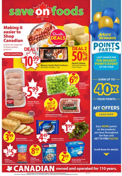 Save On Foods (BC) Flyer March 6 to 12