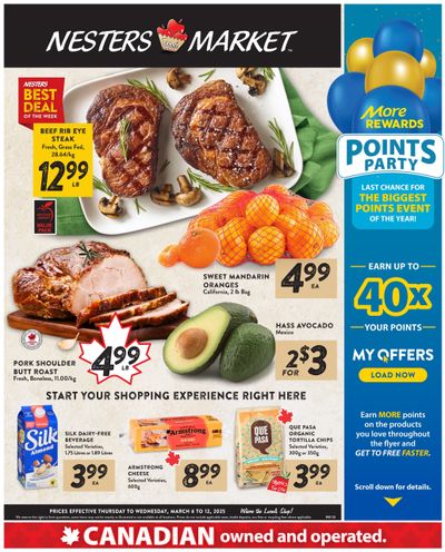 Nesters Market Flyer March 6 to 12