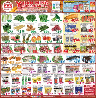 Yuan Ming Supermarket Flyer November 8 to 14