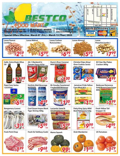 BestCo Food Mart (Etobicoke) Flyer March 7 to 13