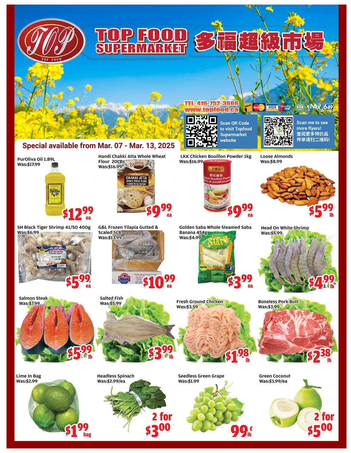 Top Food Supermarket Flyer March 7 to 13