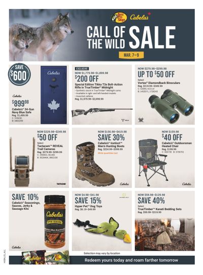 Bass Pro Shops Flyer March 7 to 9