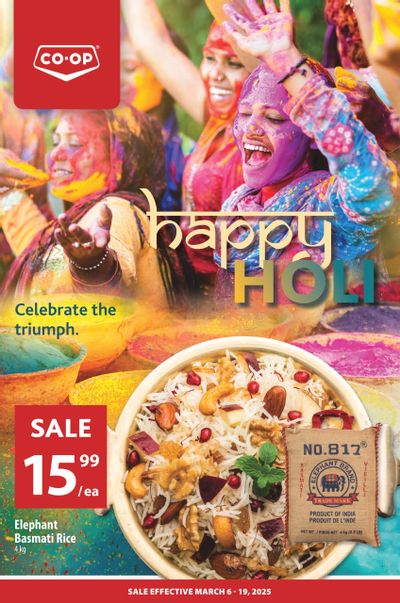 Co-op (West) Food Store Holi Flyer March 6 to 19