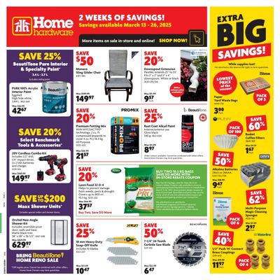 Home Hardware (ON) Flyer March 13 to 26