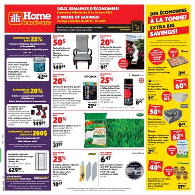 Home Hardware (QC) Flyer March 13 to 26