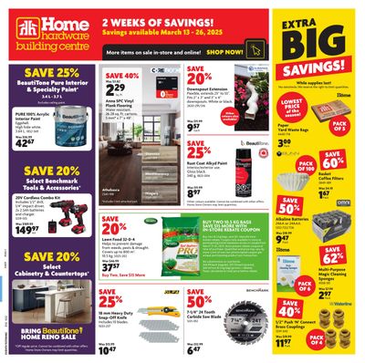 Home Hardware Building Centre (Atlantic) Flyer March 13 to 26