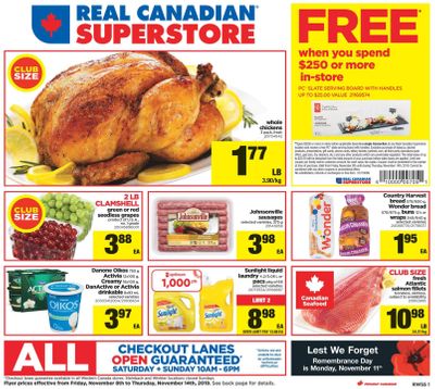 Real Canadian Superstore (West) Flyer November 8 to 14