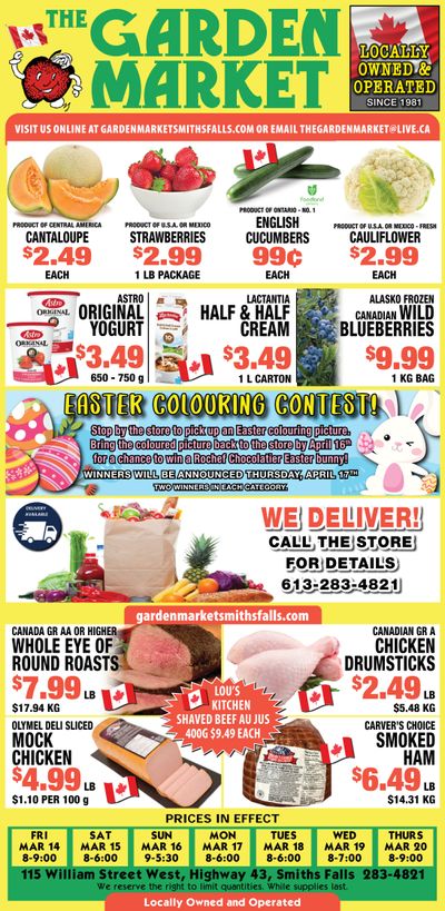 The Garden Market Flyer March 14 to 20