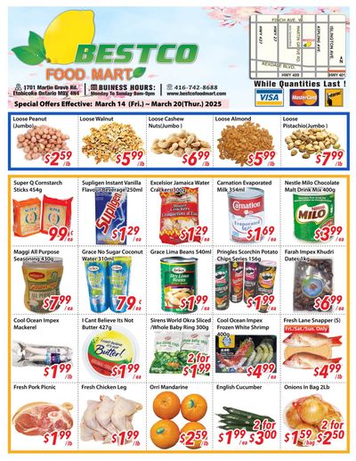 BestCo Food Mart (Etobicoke) Flyer March 14 to 20