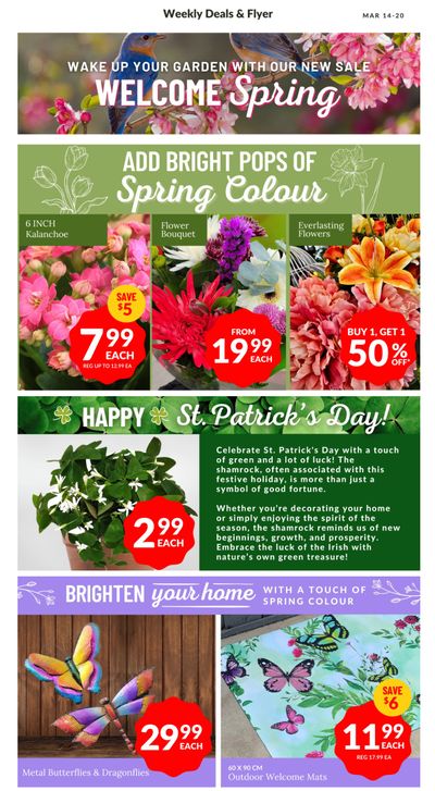Lakeside Garden Gallery Flyer March 14 to 20