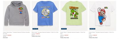 Old Navy Canada: 50% off Graphic Tees Today Only + Spring Deals from $9 + More
