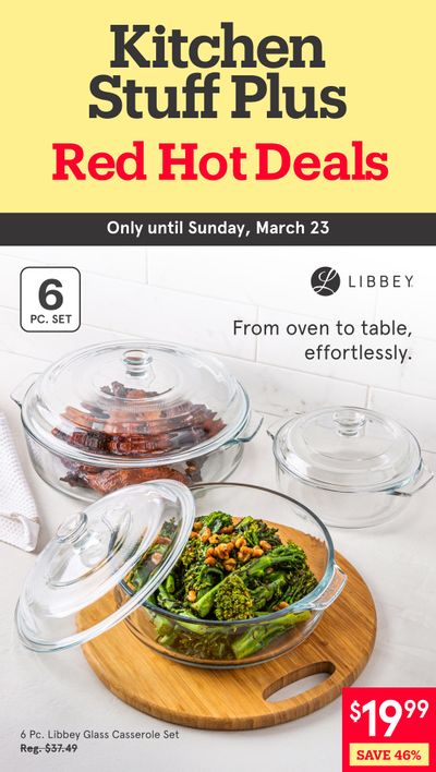 Kitchen Stuff Plus Red Hot Deals Flyer March 17 to 23