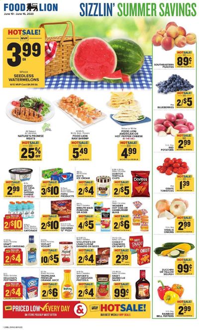 Food Lion Weekly Ad & Flyer June 10 to 16