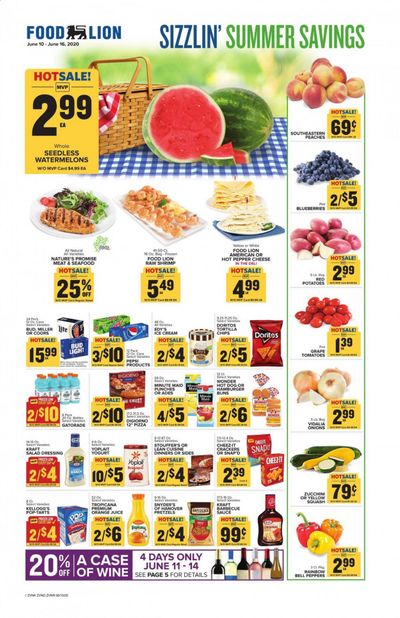 Food Lion Weekly Ad & Flyer June 10 to 16