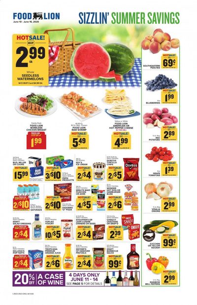Food Lion Weekly Ad & Flyer June 10 to 16