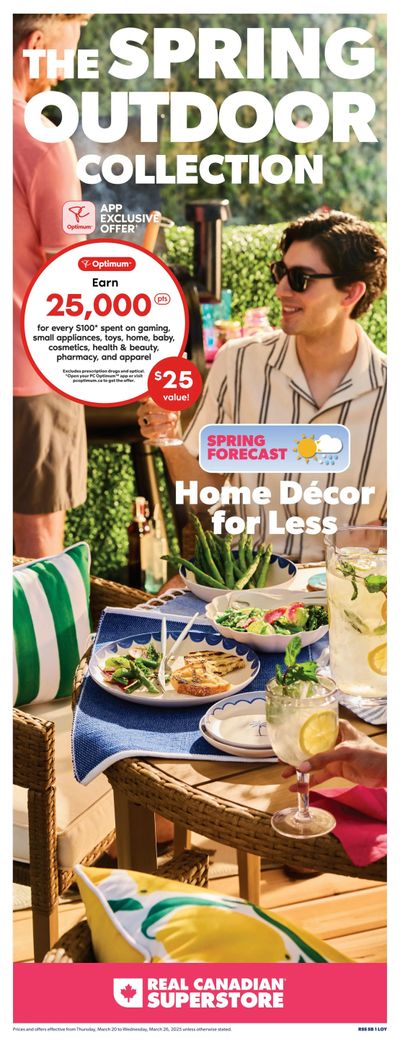 Real Canadian Superstore (West) Spring Outdoor Collection Flyer March 20 to April 16