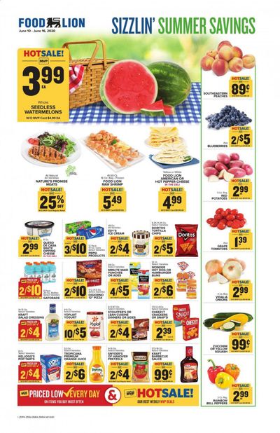 Food Lion Weekly Ad & Flyer June 10 to 16