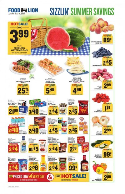 Food Lion Weekly Ad & Flyer June 10 to 16