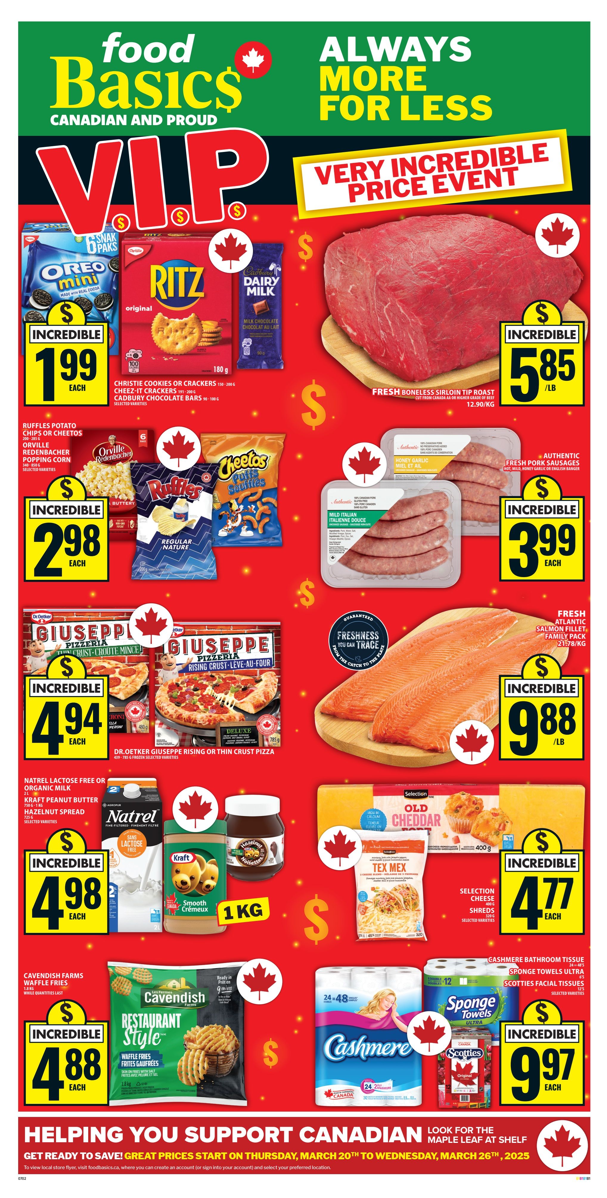 Food Basics Flyer March 20 to 26