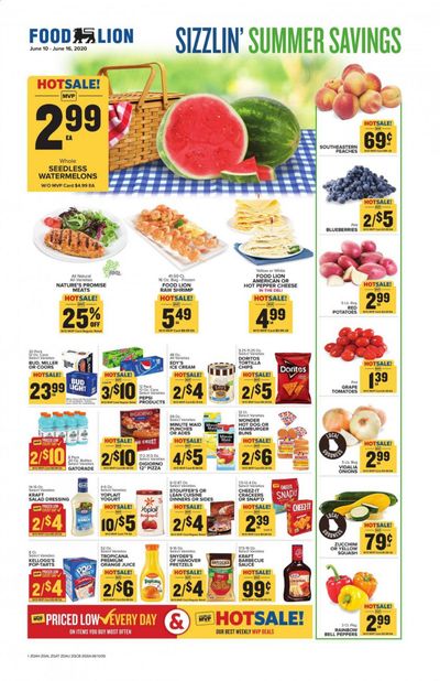 Food Lion Weekly Ad & Flyer June 10 to 16