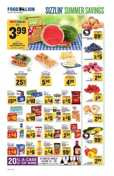Food Lion Weekly Ad & Flyer June 10 to 16