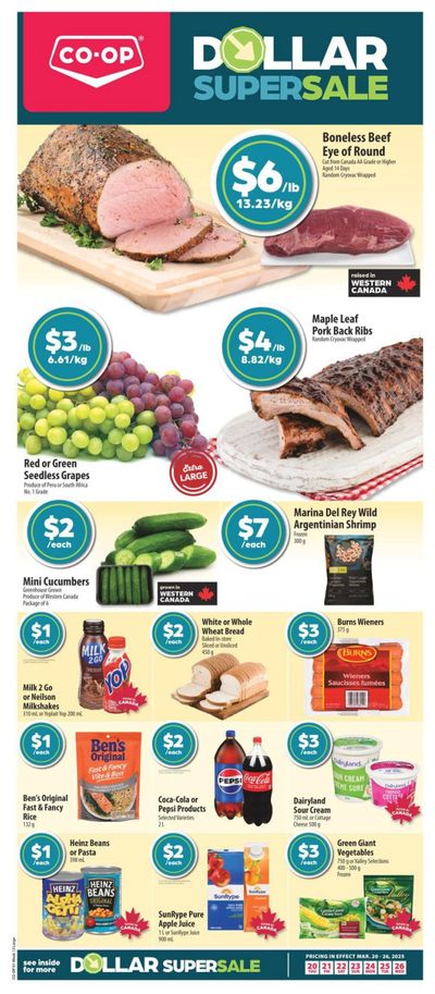Co-op (West) Food Store Flyer March 20 to 26