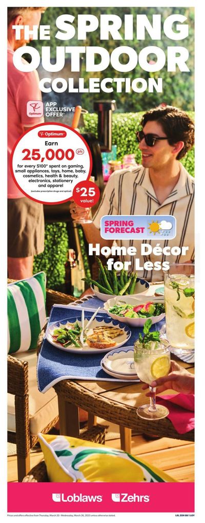 Loblaws (ON) Spring Outdoor Collection Flyer March 20 to April 16
