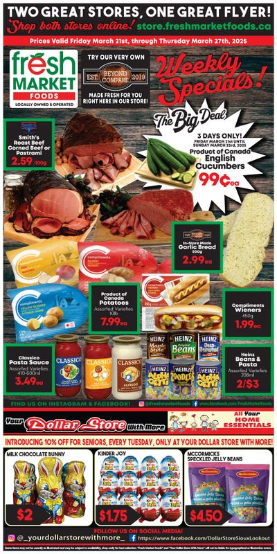 Fresh Market Foods Flyer March 21 to 27