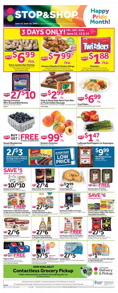 Stop & Shop Weekly Ad & Flyer June 12 to 18