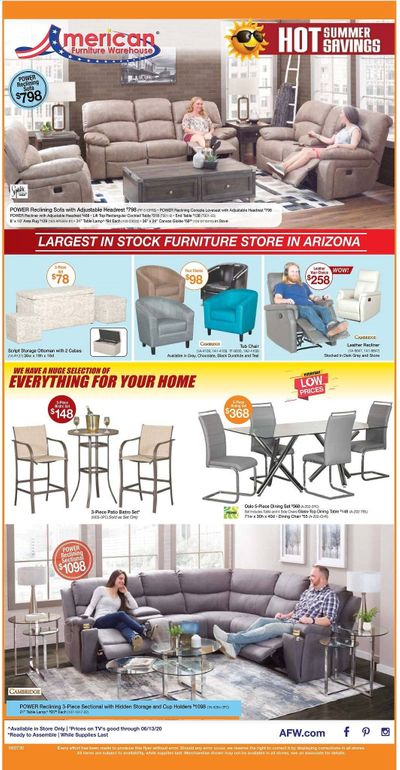 American Furniture Warehouse Weekly Ad & Flyer June 7 to 13