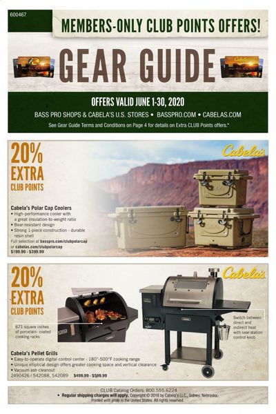Cabela's Weekly Ad & Flyer June 1 to 30