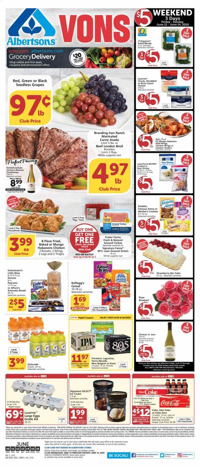 Albertsons Weekly Ad & Flyer June 10 to 16