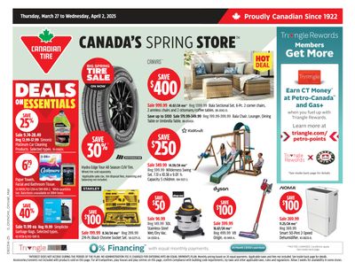Canadian Tire (Atlantic) Flyer March 27 to April 2